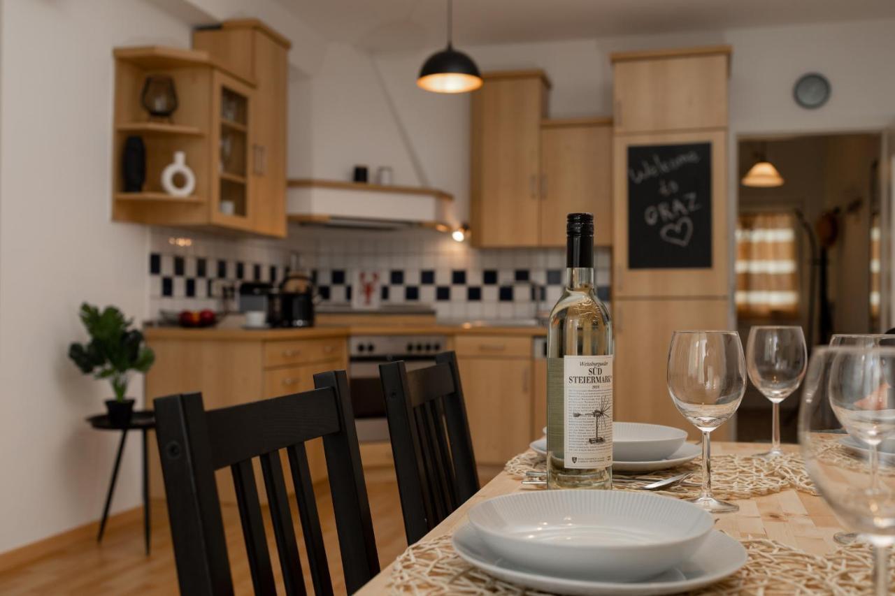 Fresh Apartment With Terrace + Free Parking Грац Экстерьер фото